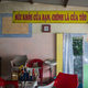 A sign that reads “Your Health is My Health” hangs in the Cafe Hua Sua